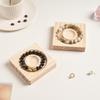 Vassoio Espositore in Legno Massiccio per Braccialetti e Bangles per Fotografia di Gioielli