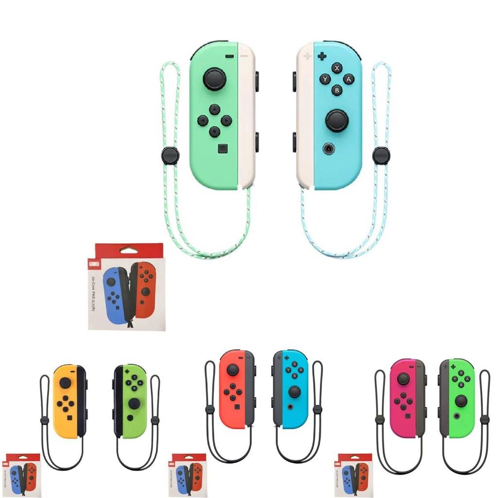 Vibrant Pink Green Joycon Controller For Switch With Type-c Compatibility