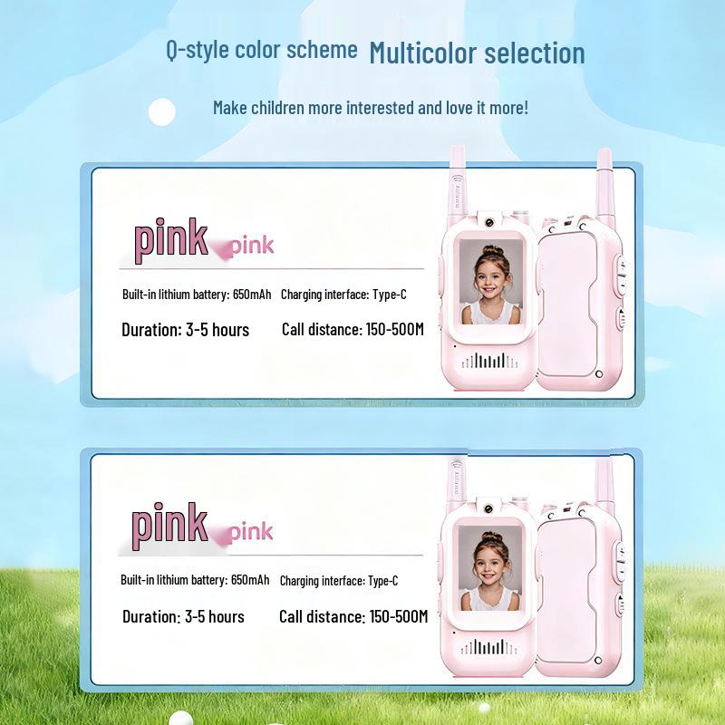 Wireless HD Video Intercom for Kids: Long-Distance, Multifunctional Parent-Child Toy