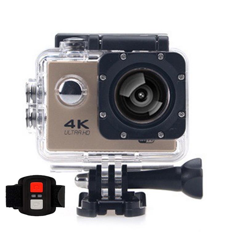 HD Mini Waterproof Sports Camera with WIFI, Remote Control, Video Recording & Anti-shake for Cycling
