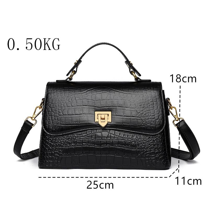 Luxury 100% Genuine Leather Tote Bag Women Brand Solid color Cow Leather handbag Female Shoulder Crossbody Bags