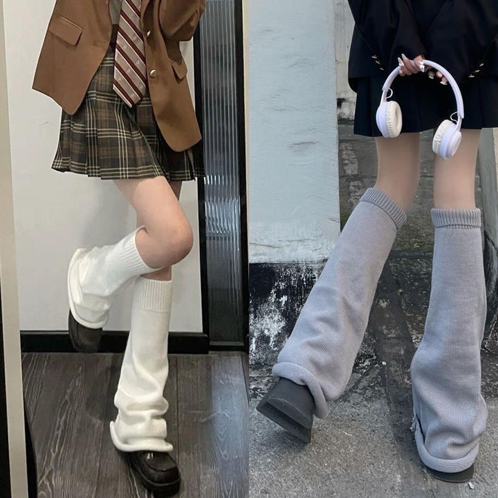 1 Pair Winter Woman Dress Sock Soft Elastic Socks Japanese Style Foot Leg Warmer Stocking Dressing Accessory Casual Party