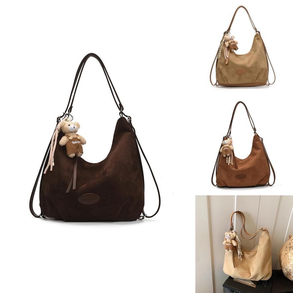 Pu Retro Minimalist Bag For Women Summer Casual Daily With Inner Zipper Pocket