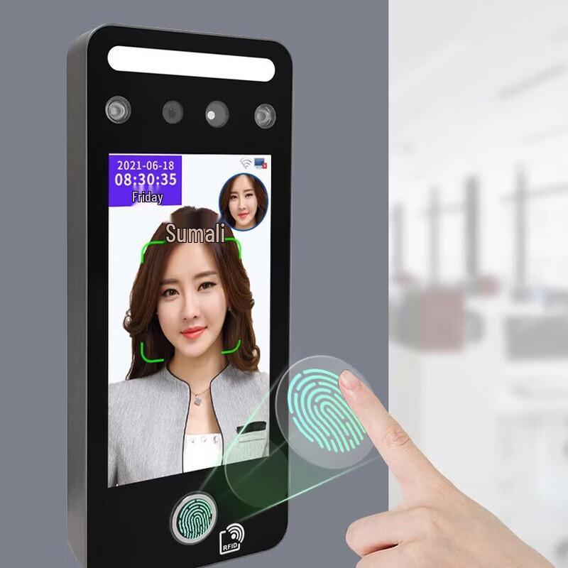 Realand F99Y WiFi Dynamic Facial Recognition Access Control Terminal CN plug (adapter included)