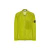 Metal Nylon Shirt Jacket Autumn Men Jackets Lemon-Yellow 761512321-V0031