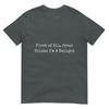 First Of All Jesus Thinks Im A Delight Retro Tshirt