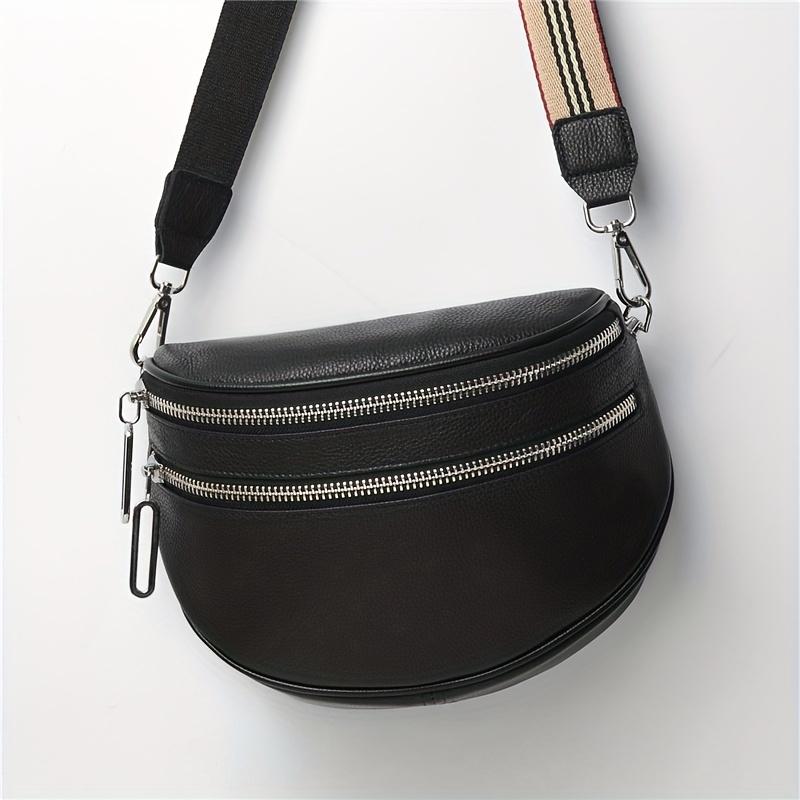 Модная сумка с широким плечевым ремнем — фото 15