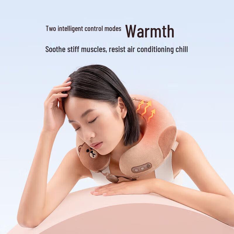 Ogawa U-Shaped Neck & Shoulder Massager with Heat CN plug (adapter included)