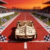1 wooden DO-IT-YOURSELF convertible sports car a Imaginative 3D puzzle ideal as a festive Present or home decoration