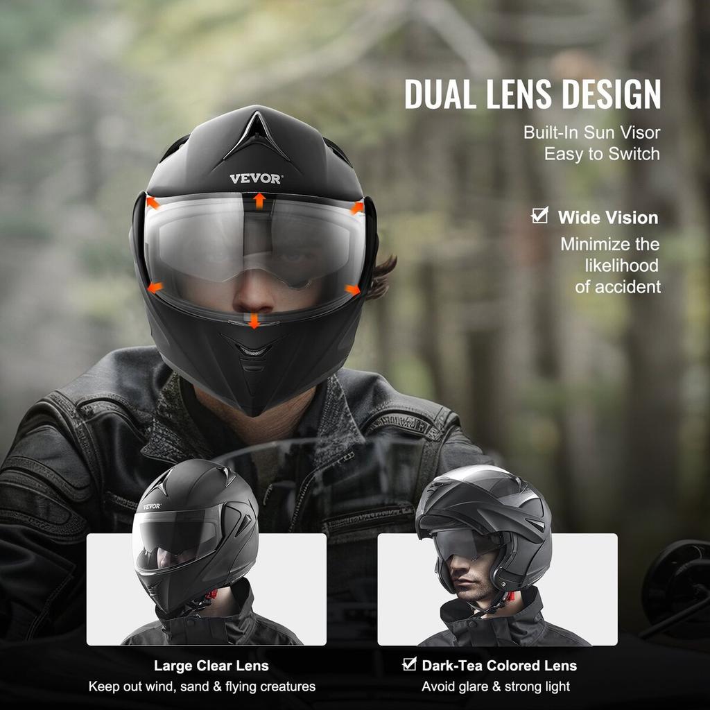 Unmasked Motorcycle Helmet Motocross Helmet with Bluetooth Slot