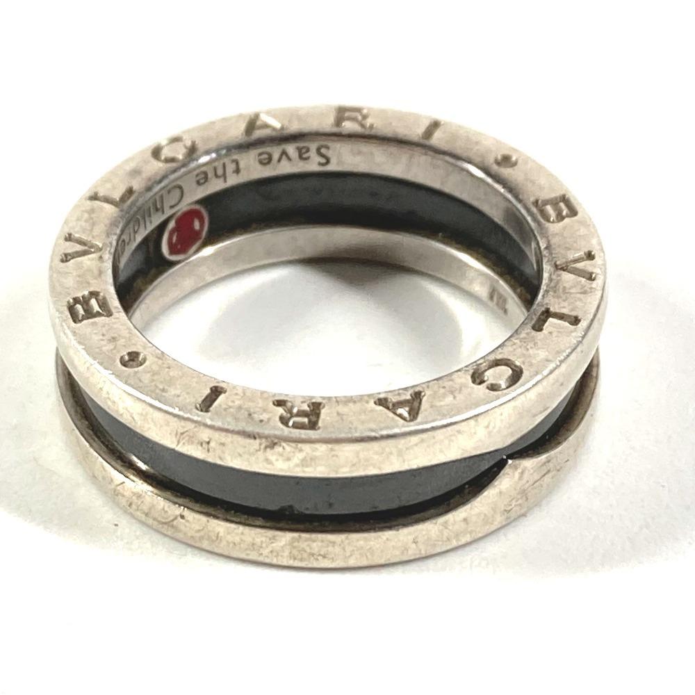 Bvlgari SAVE THE CHILDREN Ring Ring Accessories Ring AG925 Black/Silver