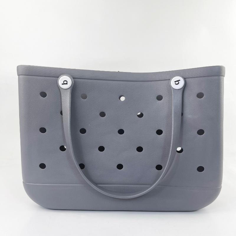 Macaron EVA Portable Washable Pet Basket - Lightweight and Large Capacity Storage Bag for Outdoor Use