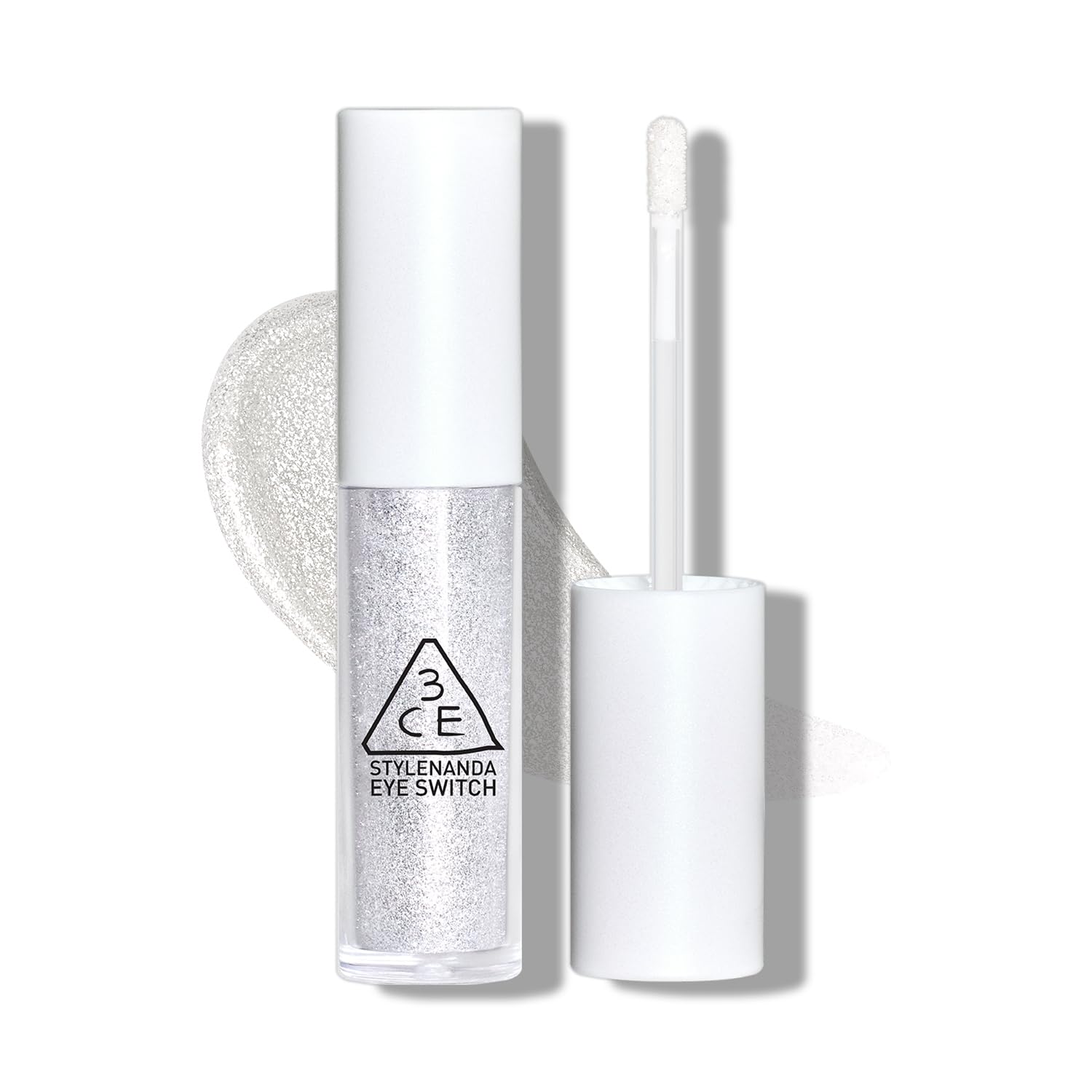

3CE Eyeswitch B Eye Shadow Icy White Korean Cosmetics рожевий