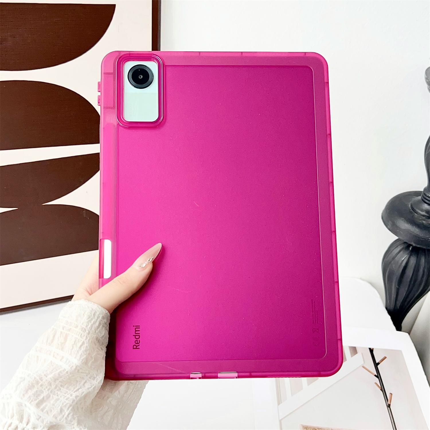 

Для Xiaomi Redmi Pad SE Чехол Прозрачный ТПУ Противоударный Чехол для Планшета с Держателем для Карандаша E