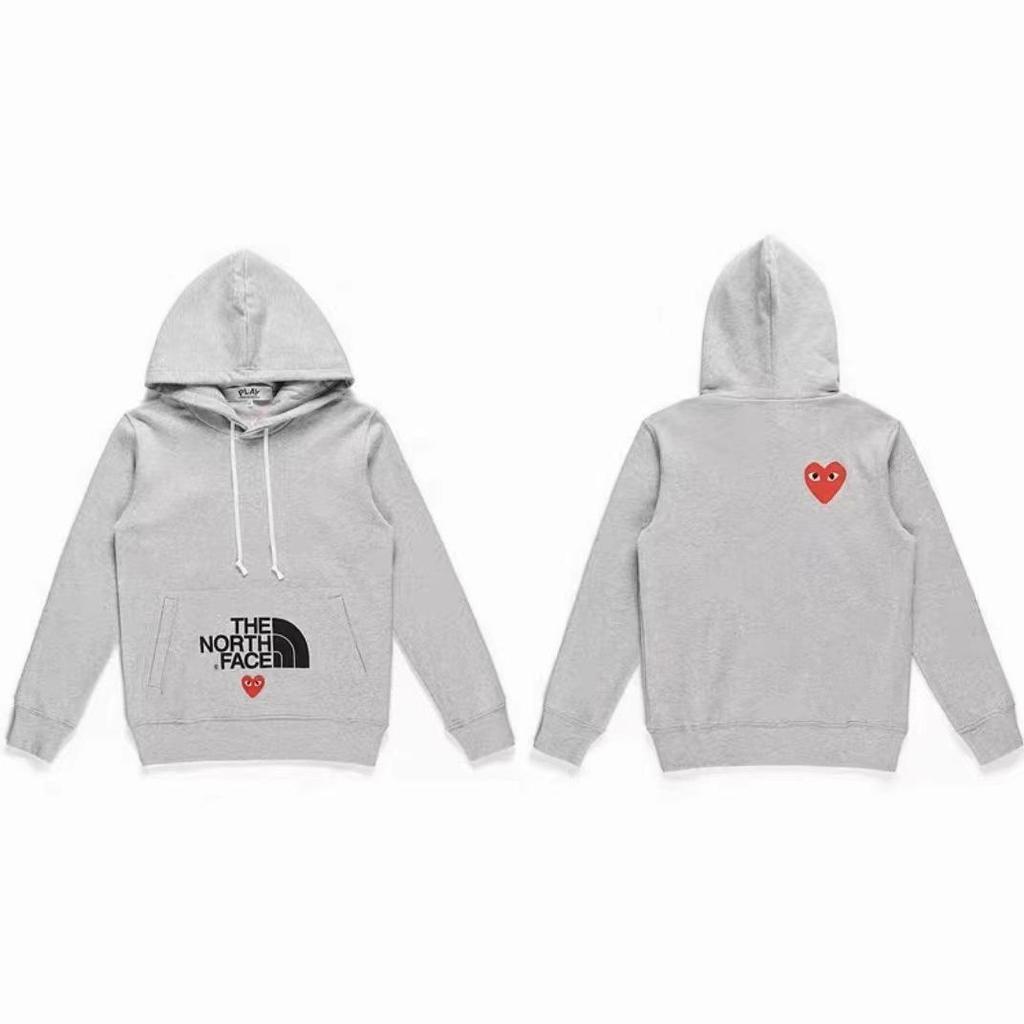 Chuan Jiu 2024 A/W Heart Hoodie: Unisex Stand Collar Zipper Pullover with Drawstring Hood