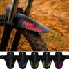 1PC/2PC Bicycle Fender Mountain Carbon Pattern Bike Mud Guard For Front Rear Wheel Mudguard Ultralight Cycling MTB Fender
