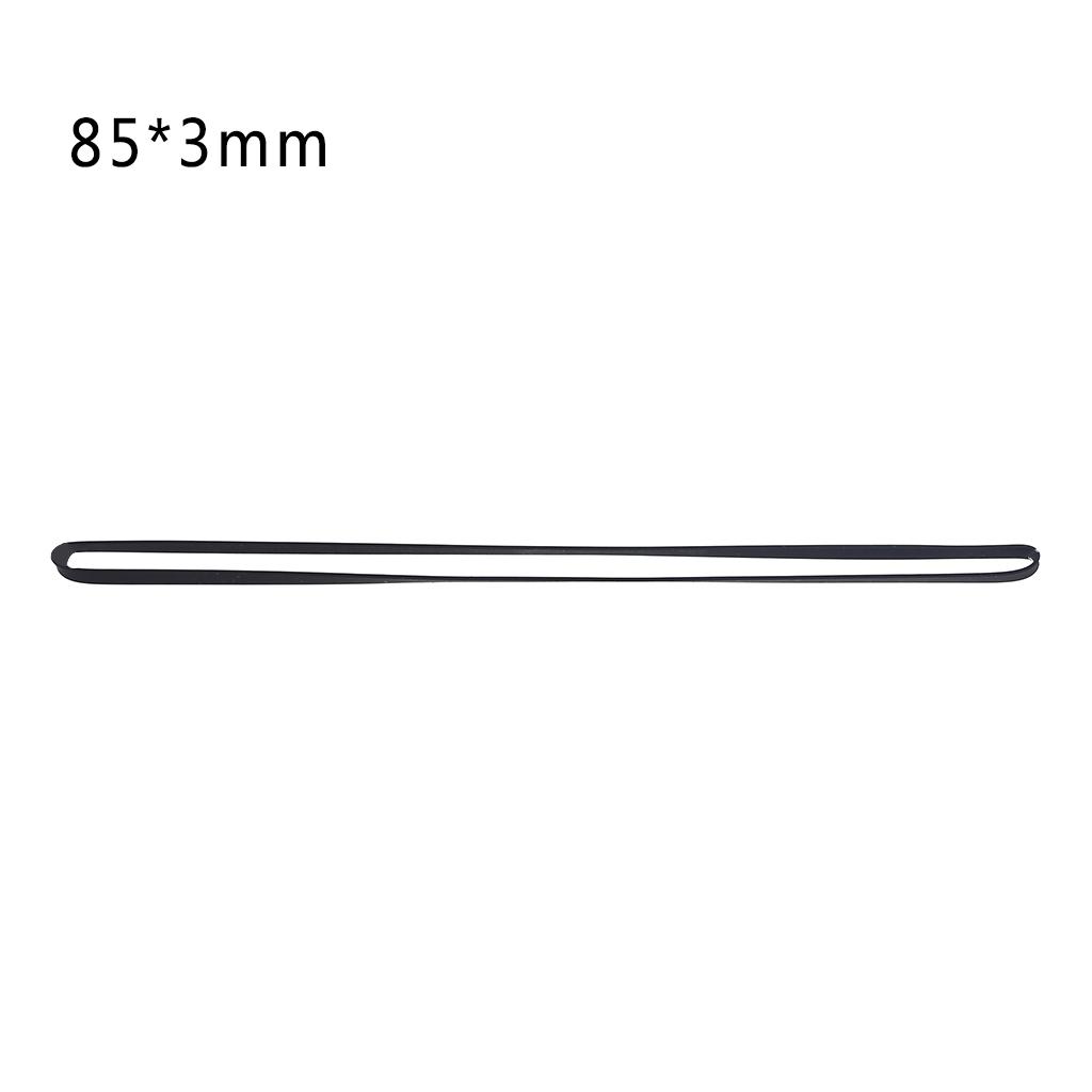 Flat Drive Belt Turntable Rubber Belt for LP Vinyl Record Player Phono 3mm Wide Flat Drive Belt Rubber Belt