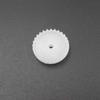 100Pcs/Lot 0.5M 28T Plastic Crown Gear 0.5 Modulus 28 Teeth Bore Hole Aperture 2MM 1.95MM 2A Reduction H: 4.3MM Dia. 15MM C282A