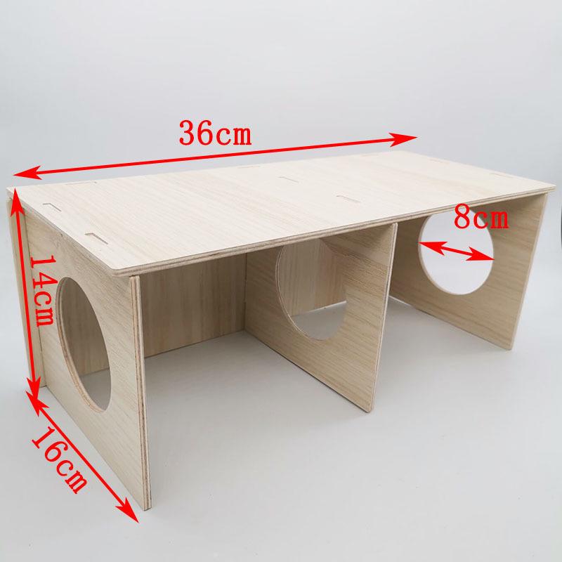 Small Hamster & Sugar Glider Hideout: Cozy Villa for Pet Nests, Bedrooms & Landscaping