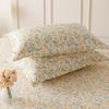 100% Cotton Single Bed Sheet Set Lightweight Breathable Student Dorm Bedding With Pillowcase Stripe