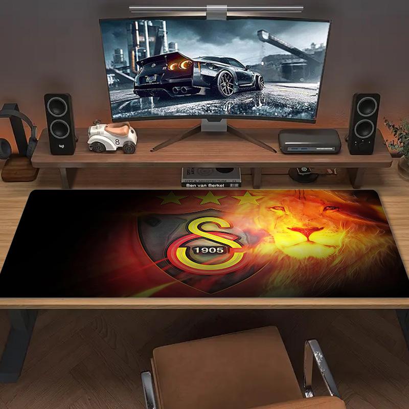 Galatasaray Print  Cushion Non-slip Laptop Tablet Big Mousepad XXL Mat Mini PC Playmat With Lock Edge