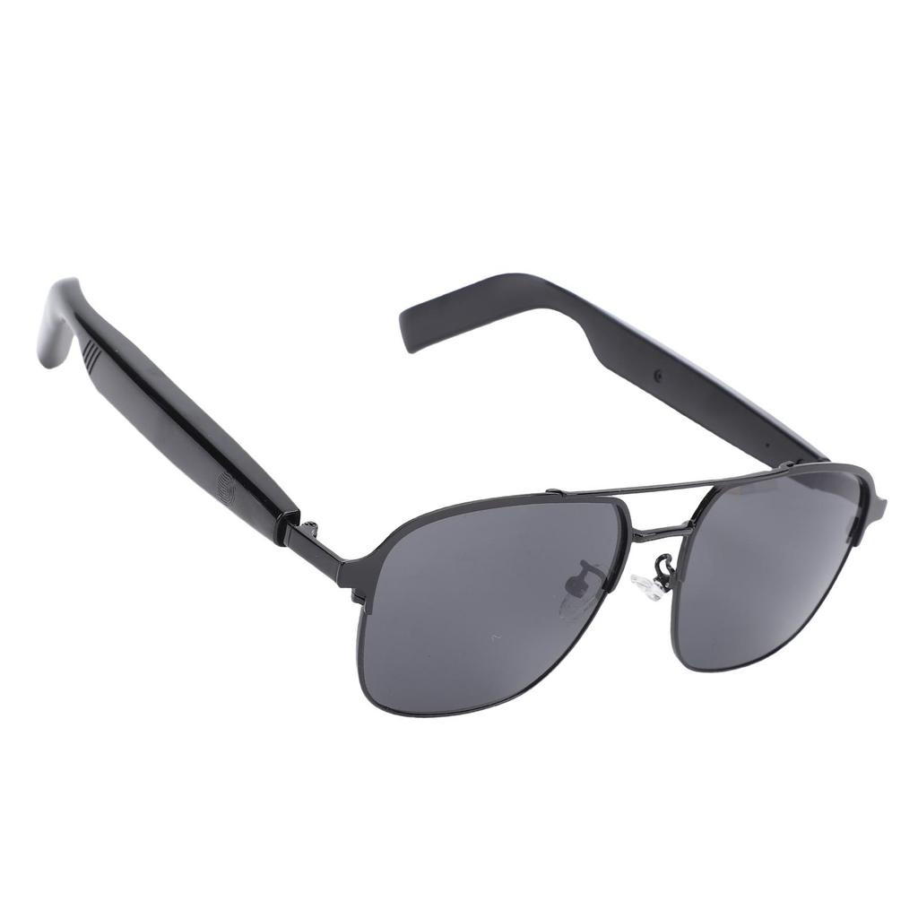 AI Smart Glasses 100+ Languages Real Time Translation Bluetooth Music Sunglasses Polarized Lenses with Microphone and