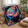 Electric Football Action Theme blanket Lightweight Warm Flannel Blanket Decorative Throw Blanket for Home Decoration