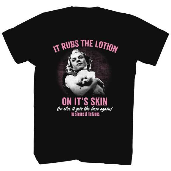 Silence Of The Lambs Movie Bill It Rubs The Lotion On It Skin Men T Shirt M