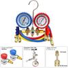R134a R22 R12 R502 Refrigerant Manifold Meter Set AC Manifold Meter Set Refrigerant Diagnostic Meter Set Air Conditioning Tool