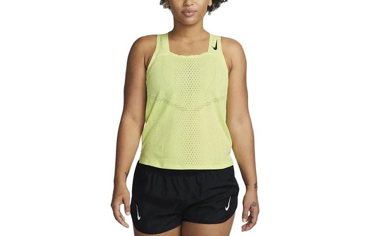 Nike Tank Tops Women s Neon Yellow Straight Fit DM7551-736 XL