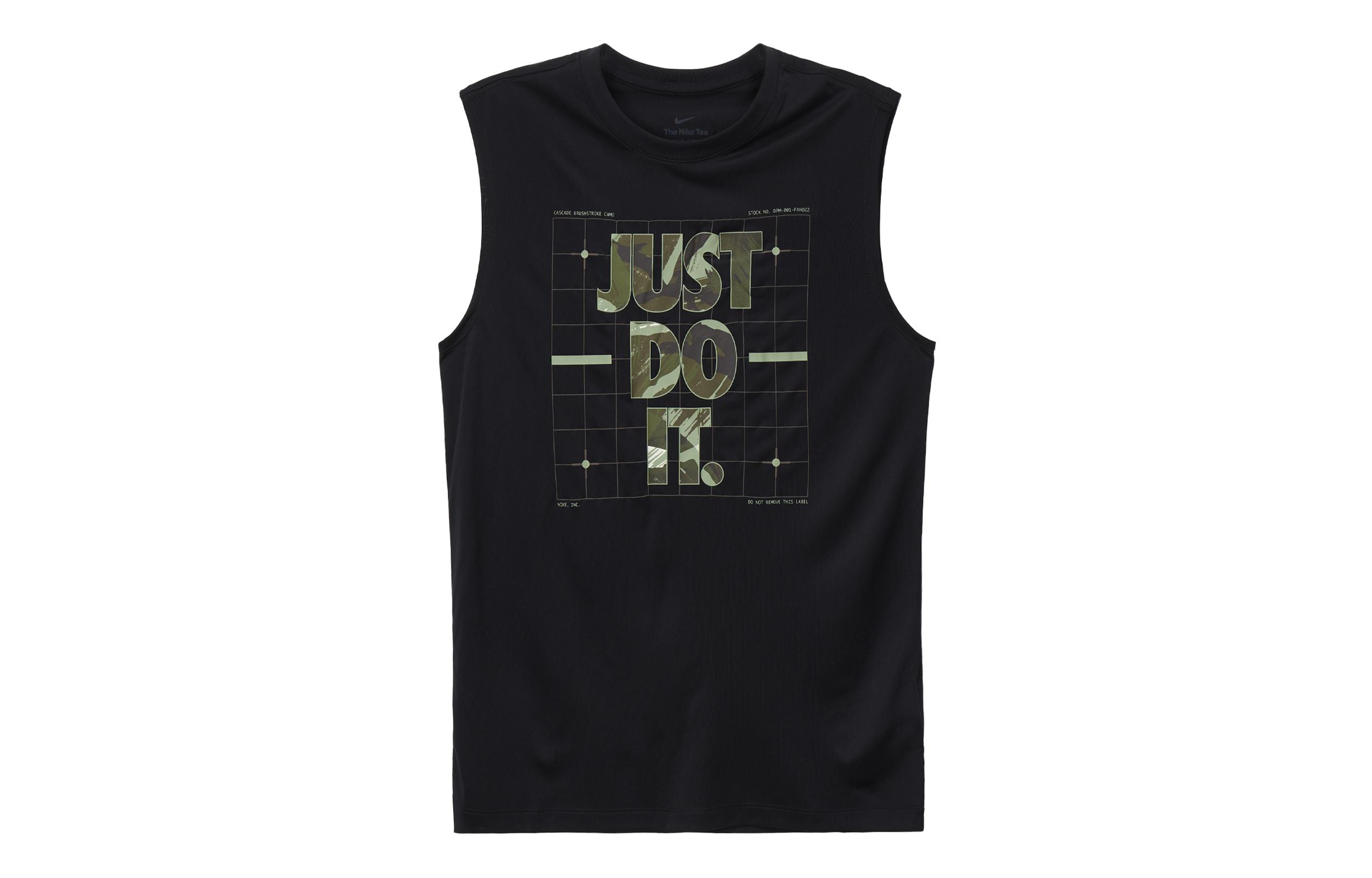 Nike Tank Tops Men s Black Crew Neck Moderate Other FJ2449-010 M