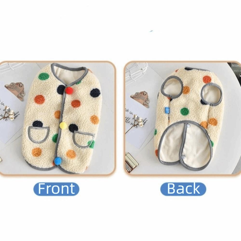 Fleece Dog Clothes Warm Puppy Sweater Pet Supplies Dog Hoodie  for Cats and Dogs