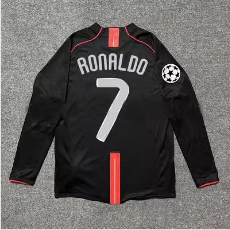 Retro Football Jersey Popular AC22 Kaka 80 Ronaldinho Manchester United Red Devils Santos 11 Source Manufacturer