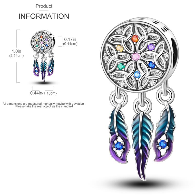 Elk Dinosaur Luminous Firefly Dangle Charm Flower Beads Sale Copper Fit Bangle Bracelet Diy Jewelry Charms