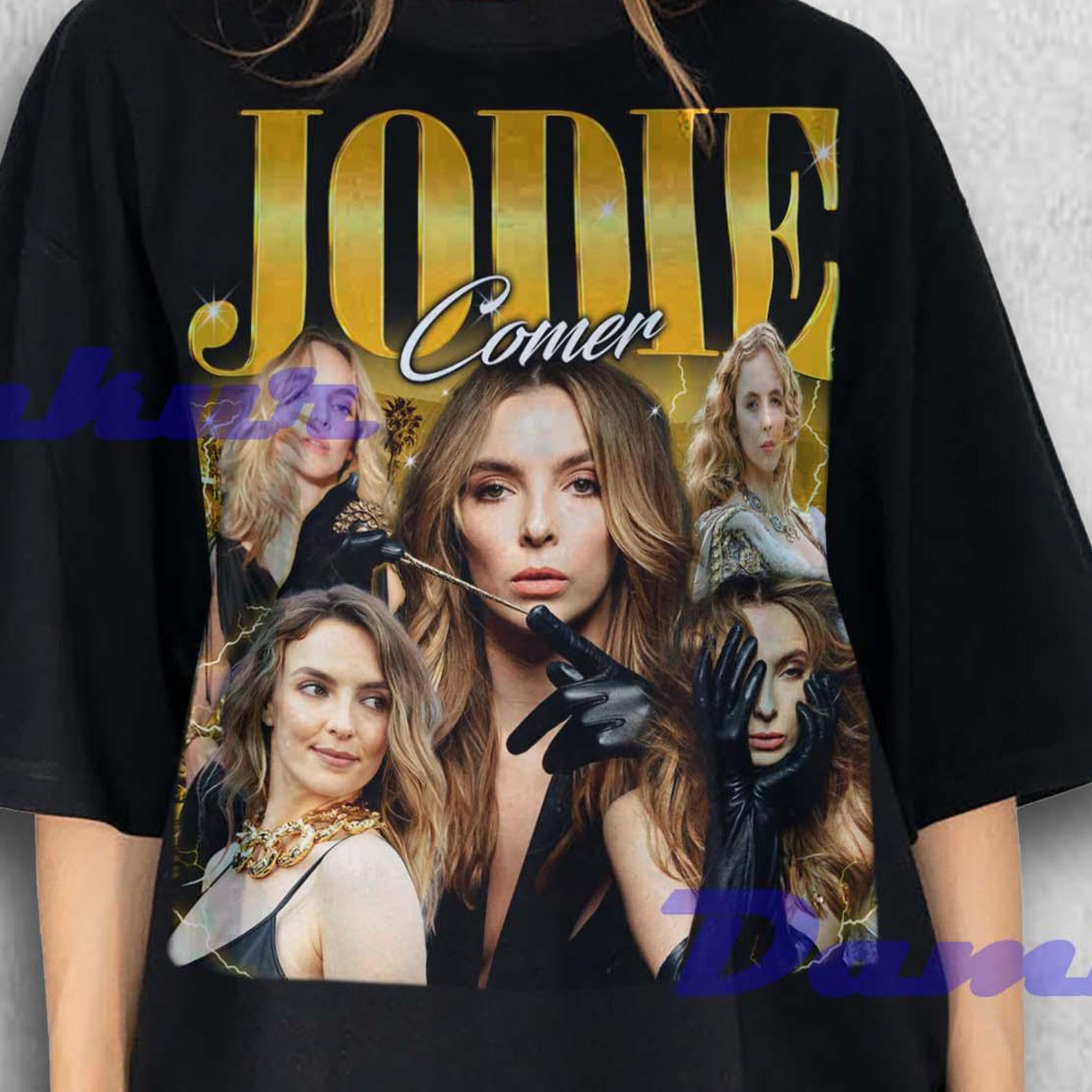Jodie Comer Shirt, Jodie Comer Tshirt, Jodie Comer Fan T-shirt, Jodie Comer Retro T-shirt, Jodie Comer Merch Gift, Jodie Comer Tees S