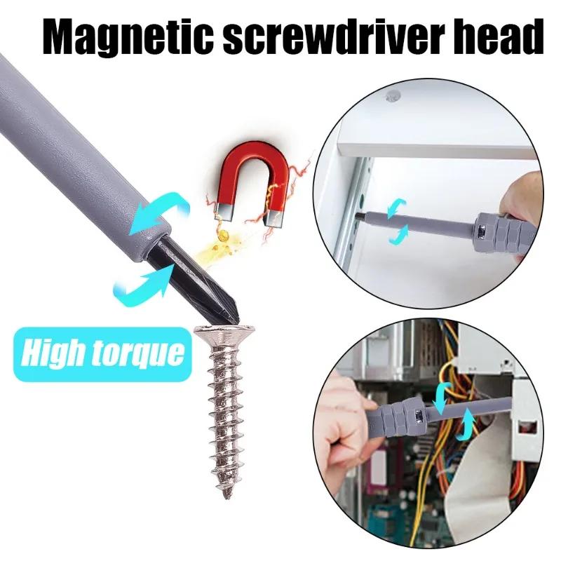 100-250V Voltage Test Pen High Torque Dual Color Light Buzzer Induction Measuring Pen Circuit Diagnosis Test Pencil Screwdriver