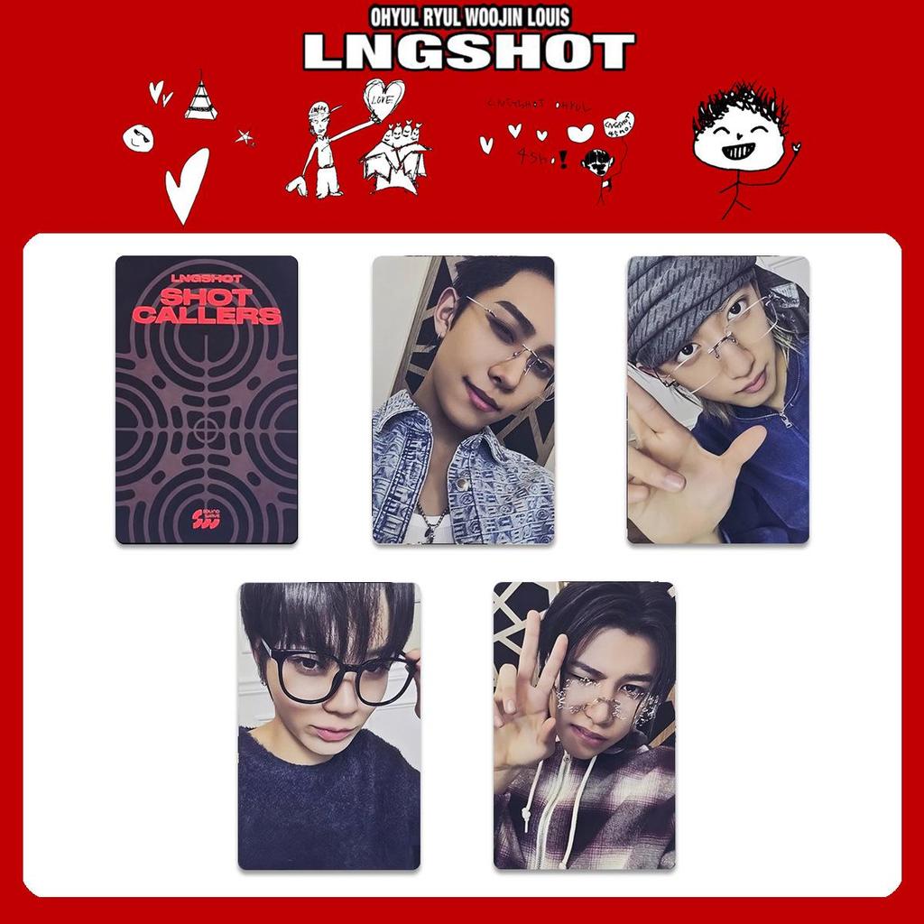 LNGSHOT Lobster Album Shot Callers Special Edition Photocards & Exclusive Cards Collection