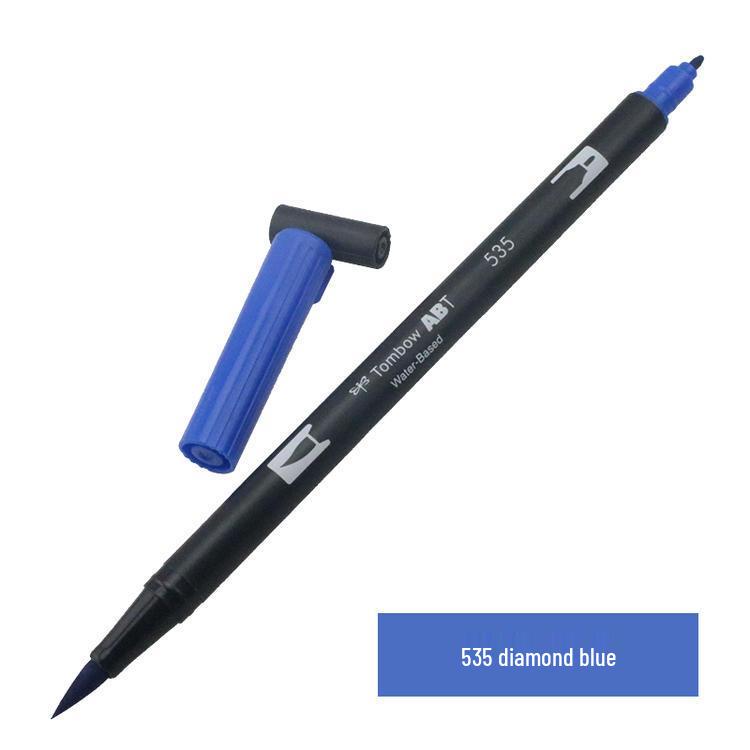 Tombow ABT Warm Color Double-Ended Watercolor Brush Pen for Students