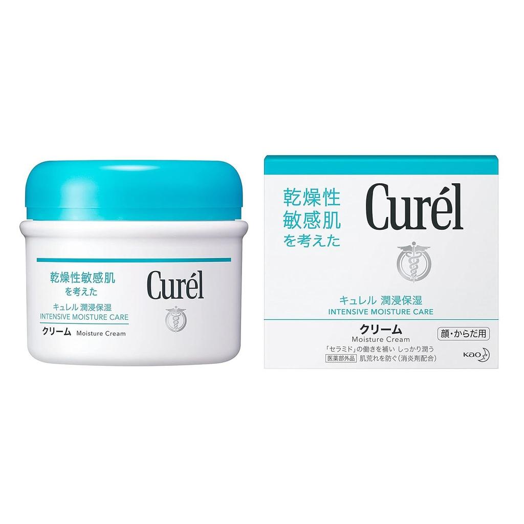 Curel Moisturizing Cream Jar (can be used babies) single item 90 grams (x 1)