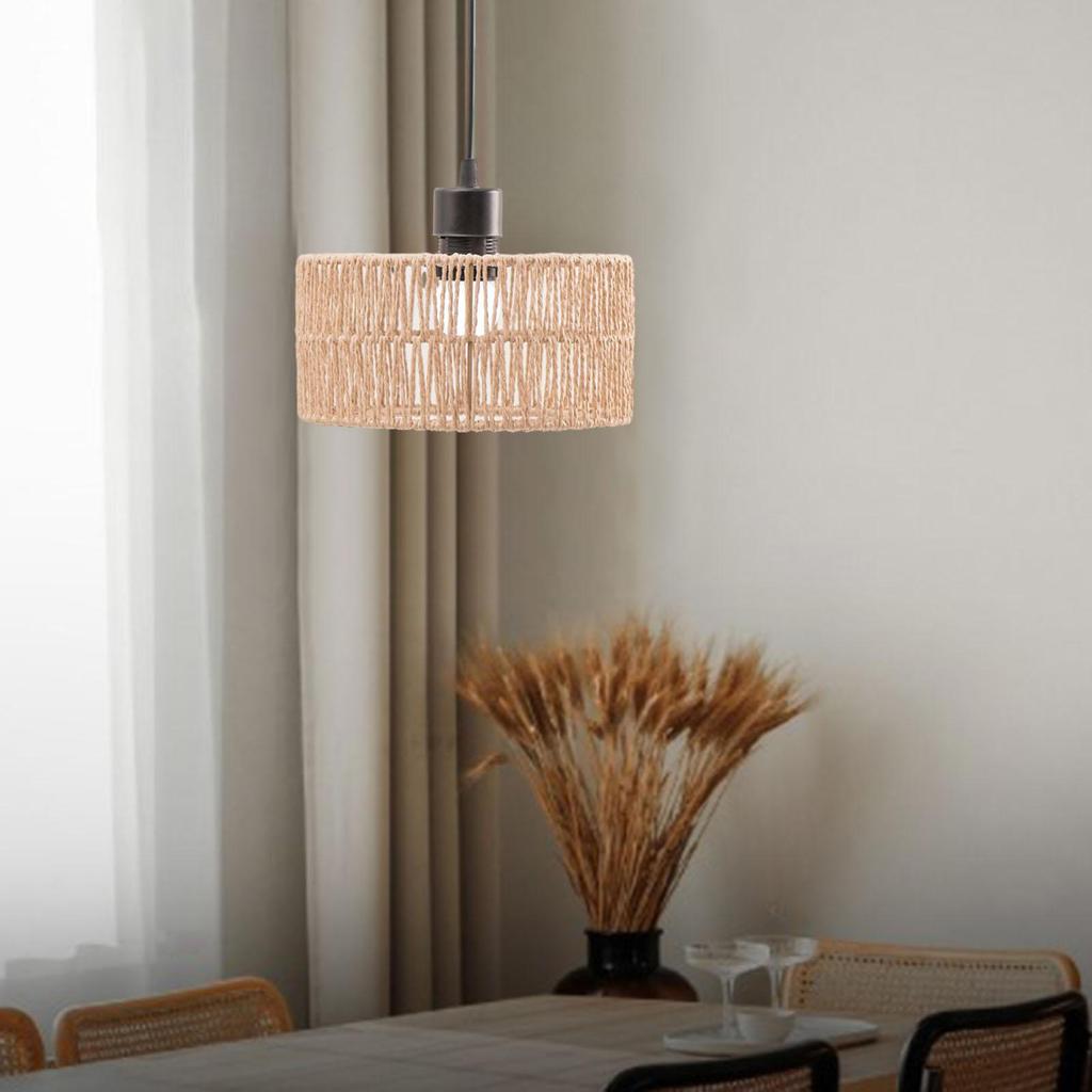 Handcrafted Rope Lampshade for Bohemian Home Decor