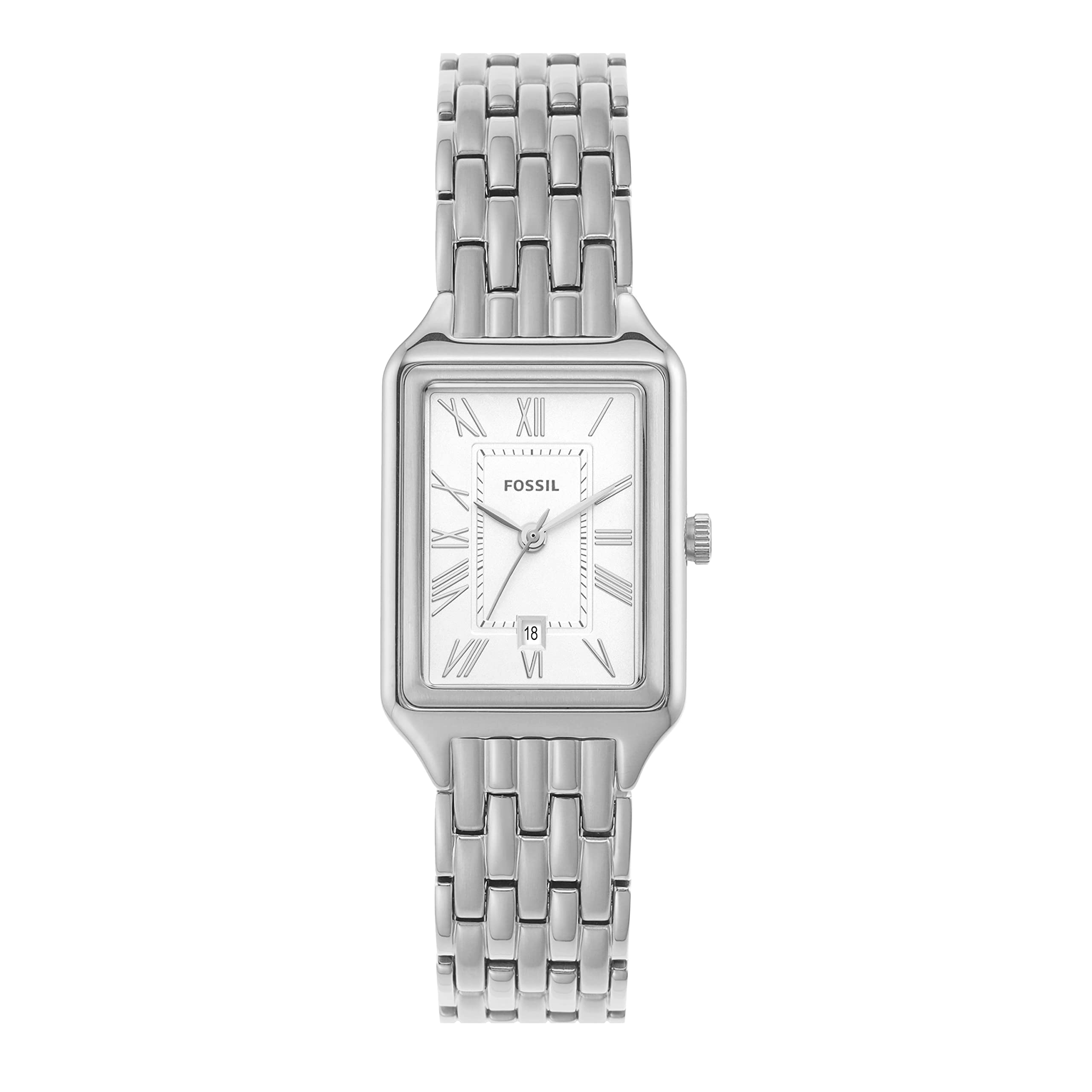 Fossil RAQUEL ES5221 Ladies Silver Wristwatch