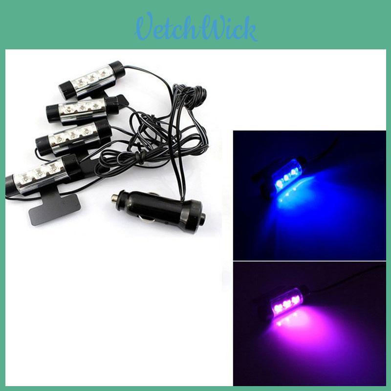 Stunning Blue Pink Led Auto Atmosphere Lamp For A Decorative Car Interior