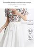 2026 Neuer Stil Damen Chiffon High-Waist Weitbeinige Cropped Hose: Fließender, Drapierter Rockstil, Sommerfertig.