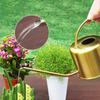 Stainless Steel Long Mouth Water Can Metal Watering Organizer Supplies for Gardening Lover Watering Present Supplies