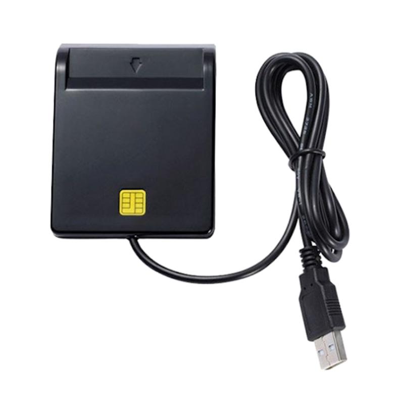 Upgrades USB Card Reader with Fast Plugs & Play Functionality Small  USB Card Reader Business Card Management Device