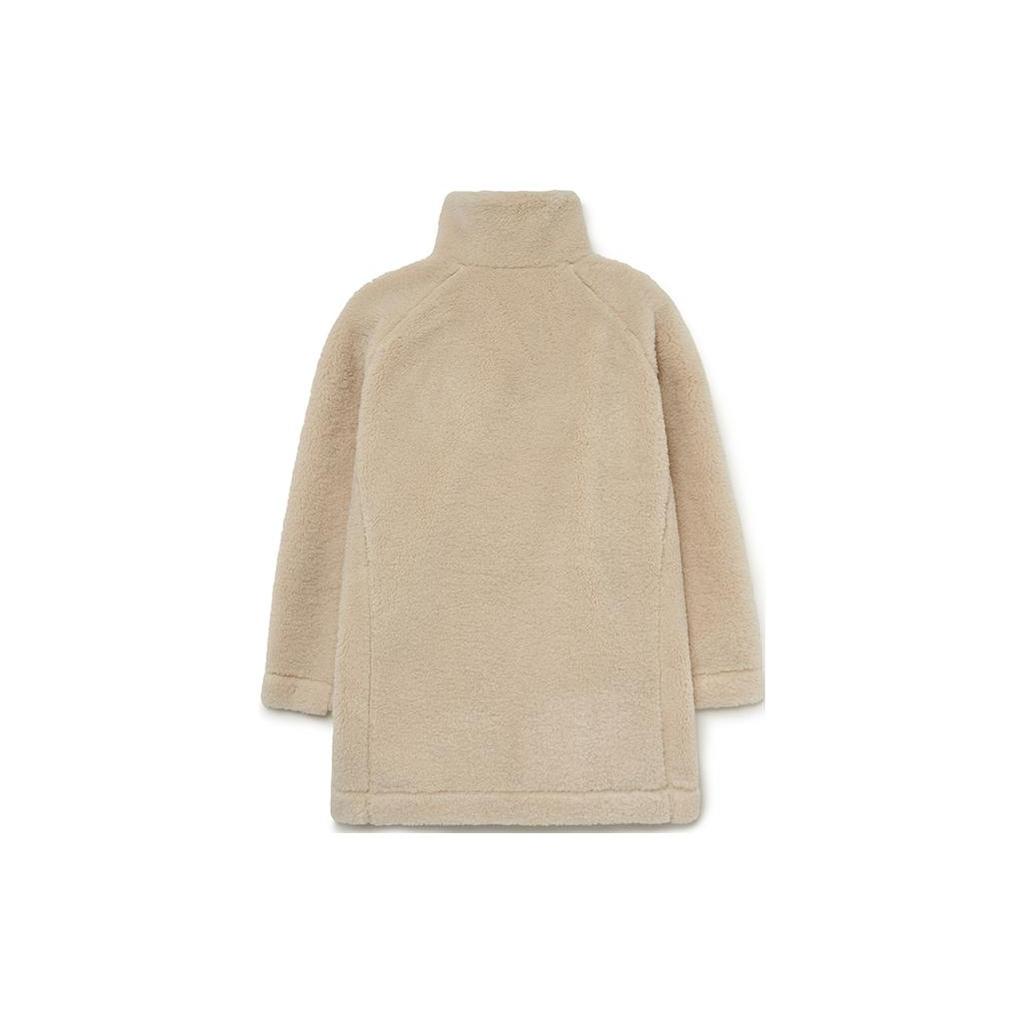 New MLB Velvet feel Coat Women's Light Beige 3FFDB0136-43BGL