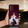 I-Ilia M-Malinin-IN Soft Silicone Black Cover Phone Case For Samsung Galaxy A73,A72,A71,A70,A53,A52,A51