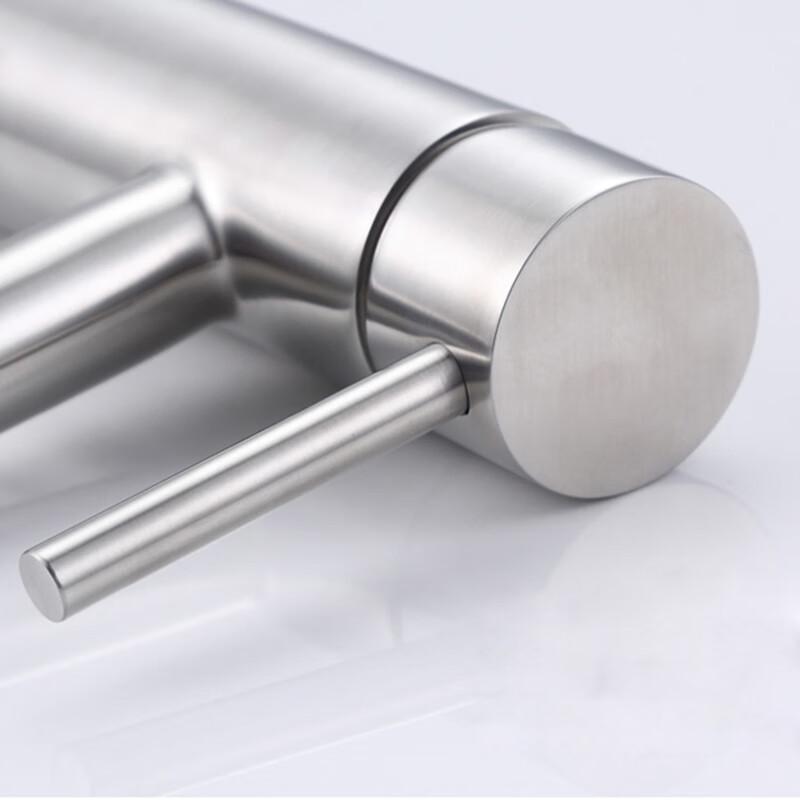 VEMUSE 304 Stainless Steel Hot & Cold Bathroom Faucet