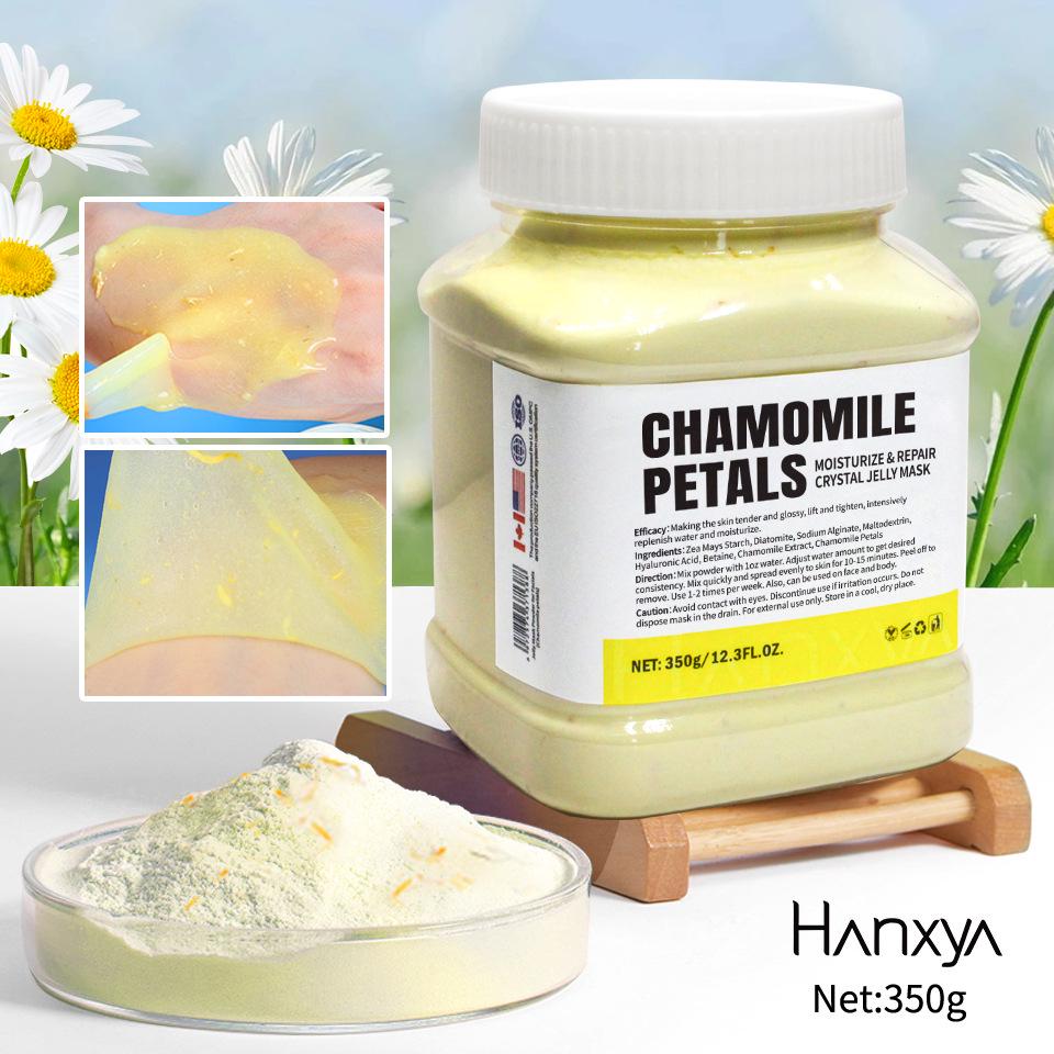 Cross-Border Crystal Rose Gold & Mint Hyaluronic Chamomile Soft Film Powder Mask