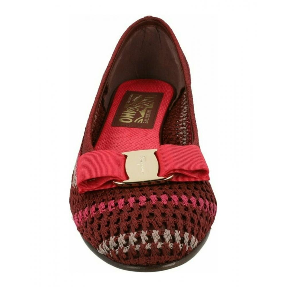 Salvatore Ferragamo Vara Macram  Pumps   Narrow Width Multi